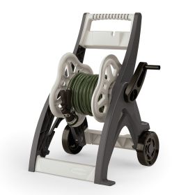 175 ft. Hosemobile Hose Reel Cart, Gray and Taupe