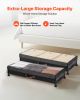 Under Bed Storage with Wheels 36 x 18.1 x 7.3 Inch Rolling Storage Bags 2 Pack
