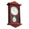 Grandfather Clock Vintage Pendulum Wall Clock 18 in with Quartz Movement