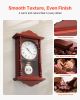 Grandfather Clock Vintage Pendulum Wall Clock 18 in with Quartz Movement