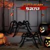 Halloween Decorations Giant Spider, 6.6 Ft Fake Halloween Decor Spiders Large, Furry Spiders for Outdoor Indoor Yard Home Costumes Party House DÃ©cor