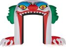 Halloween Outdoor Decorations, Blow Up Yard Decorations, Built-in LED Lights DÃ©cor for Indoor Home Party Garden Lawn Store, 5.9FT Pumpkin Ghost