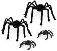 Halloween Decorations Giant Spider, 6.6 Ft Fake Halloween Decor Spiders Large, Furry Spiders for Outdoor Indoor Yard Home Costumes Party House DÃ©cor